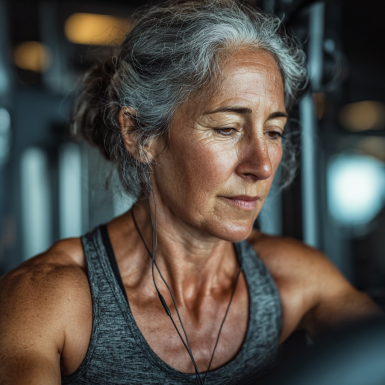 Adultos mayores practicando yoga y ejercicios de bienestar